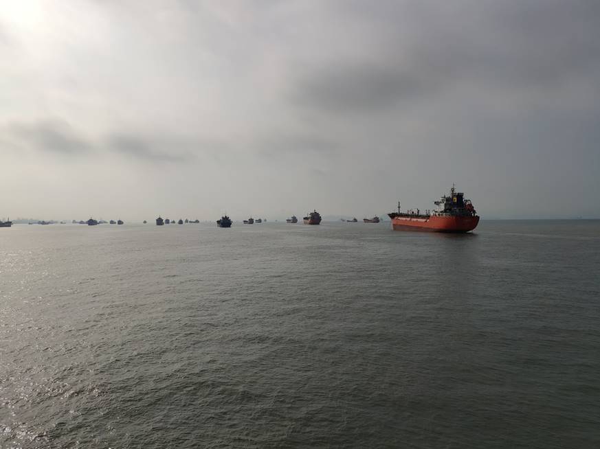 浙海大陈宏铭教授团队成功完成舟山群岛跨岛22公里远距窄带通信传输测试